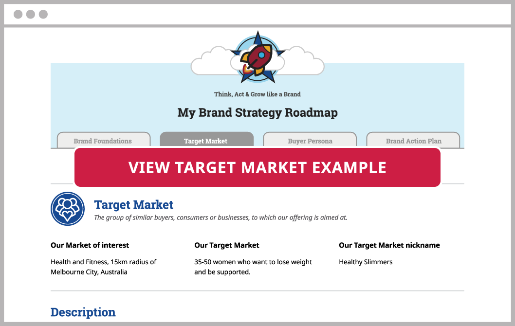 Target Market example